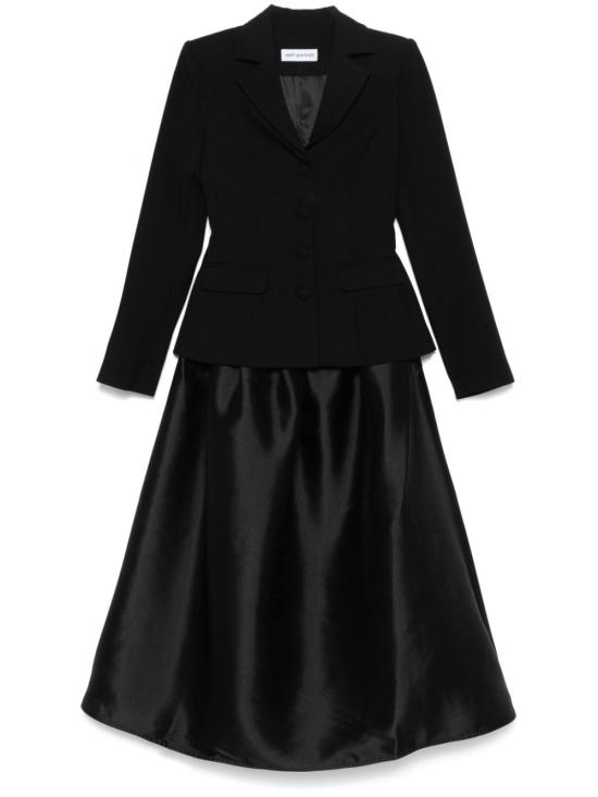  셀프 포트레이트 롱 원피스 RS25067M black