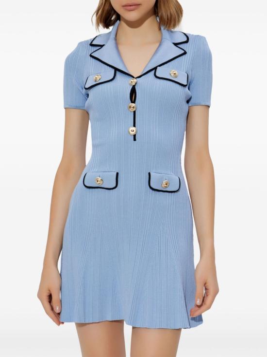  셀프 포트레이트 숏 원피스 RS25979SBL blue - SELF PORTRAIT