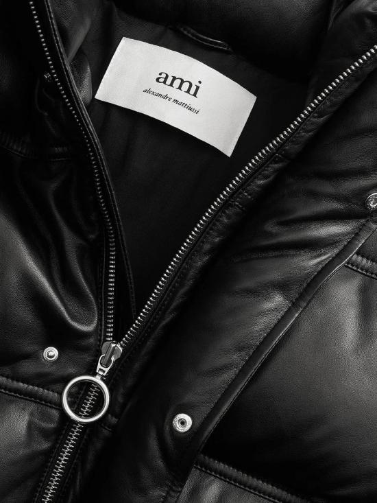  아미 패딩 UJK450552 black - AMI