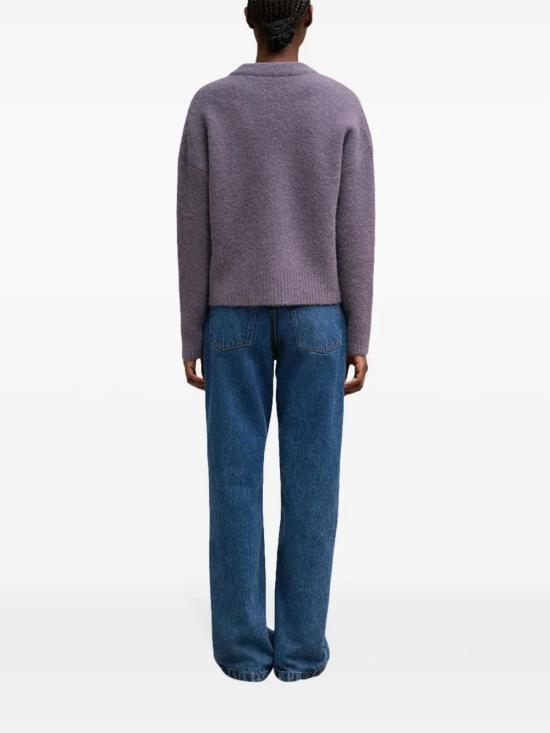  아미 가디건 H24UKC025KN0032 lilac - AMI