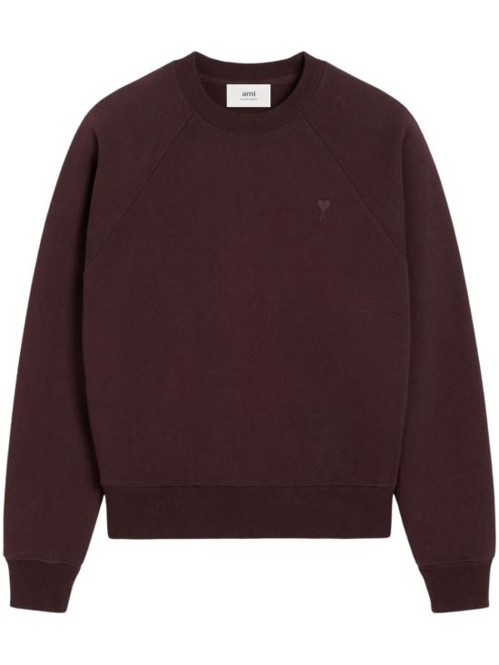  아미 긴팔 티셔츠 E25USW074747 dark purple