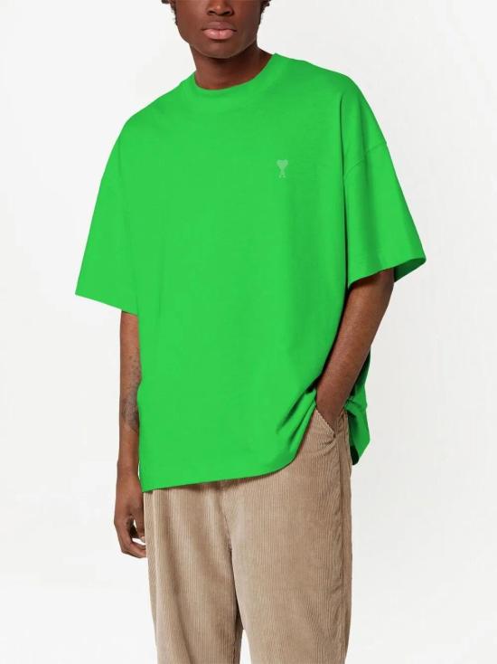  아미 반팔 티셔츠 UTS012726 green - AMI