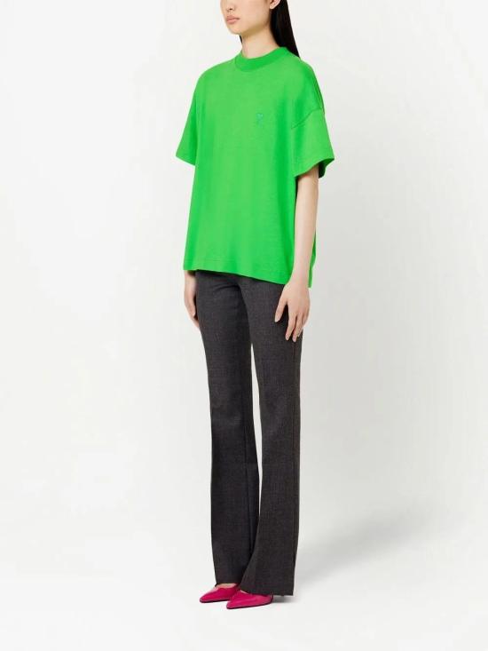  아미 반팔 티셔츠 UTS012726 green - AMI