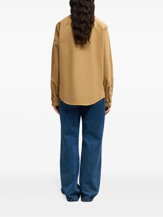  아미 셔츠 H24USH060CO0089 sand beige - AMI