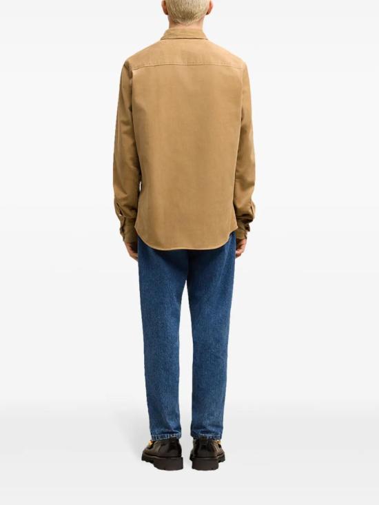  아미 셔츠 H24USH060CO0089 sand beige - AMI