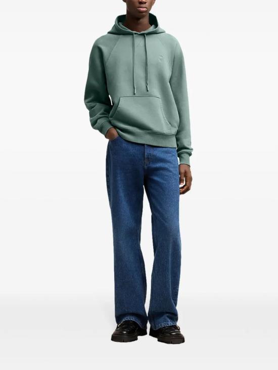  아미 후드 티셔츠 H24USW240JE0091 mint - AMI