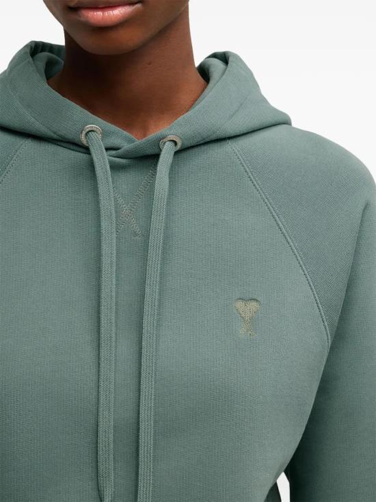  아미 후드 티셔츠 H24USW240JE0091 mint - AMI