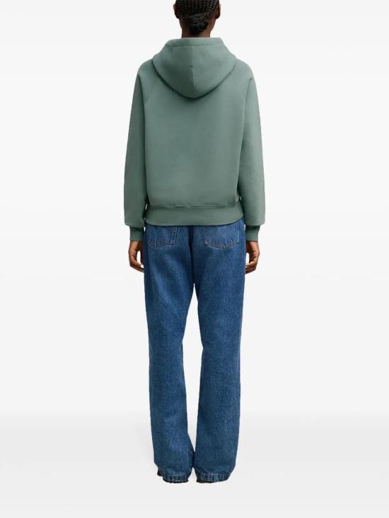  아미 후드 티셔츠 H24USW240JE0091 mint - AMI