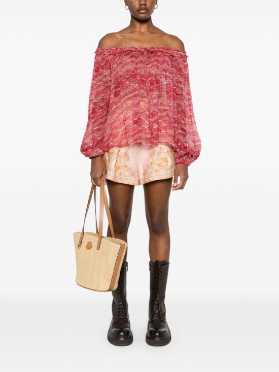 25SS 이자벨마랑에뚜왈 블라우스 HT0346FBC1J07E RED - ISABEL MARANT ETOILE