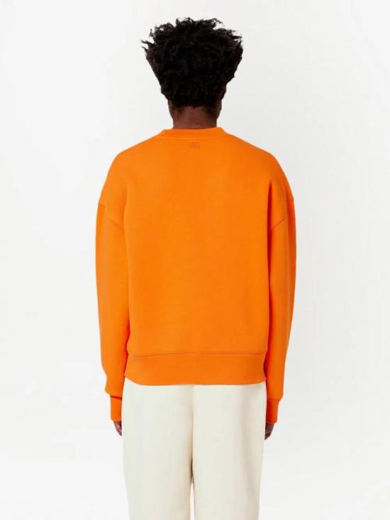  아미 트레이닝 티셔츠 USW012740H22 orange - AMI