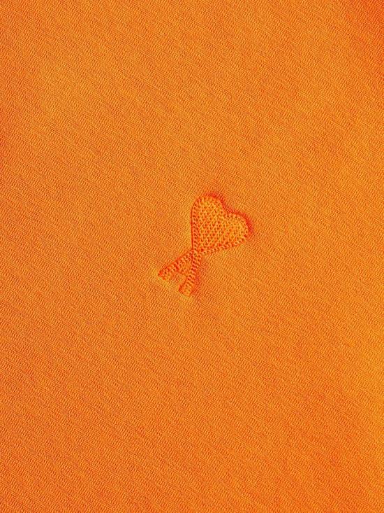  아미 트레이닝 티셔츠 USW012740H22 orange - AMI