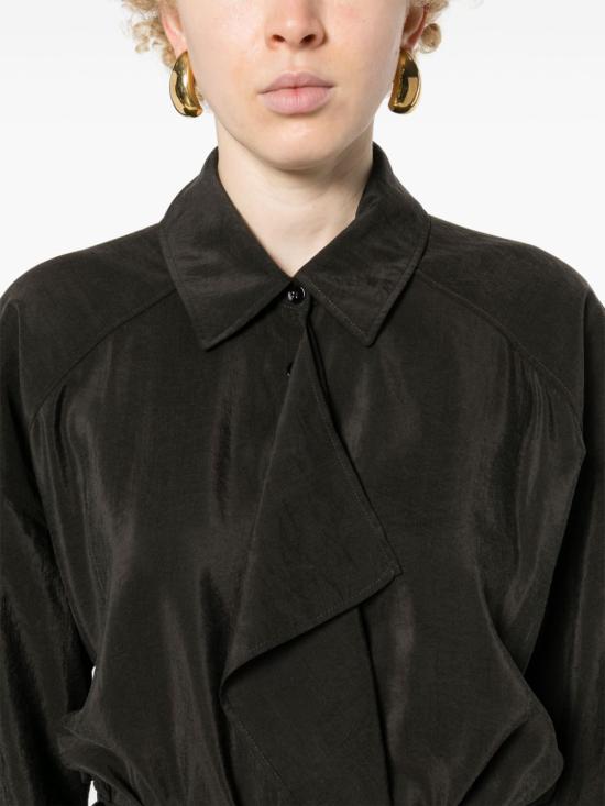  르메르 미디 원피스 DR1056LF208 brown - LEMAIRE