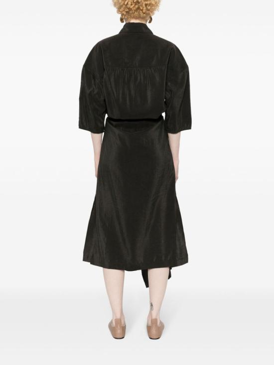  르메르 미디 원피스 DR1056LF208 brown - LEMAIRE