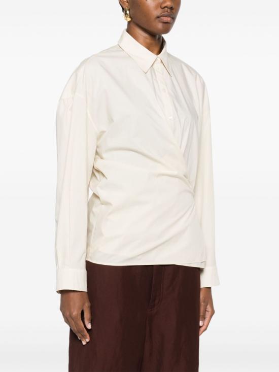  르메르 셔츠 SH1141LF588 beige - LEMAIRE