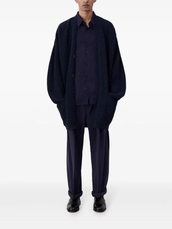  르메르 가디건 CO1077LK1027 midnight blue - LEMAIRE