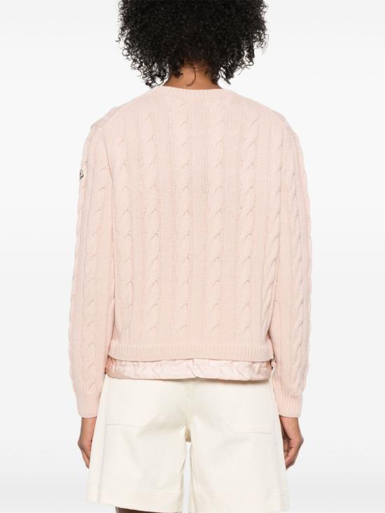  몽클레어 스웨터 K10939C00002M4281 pink - MONCLER