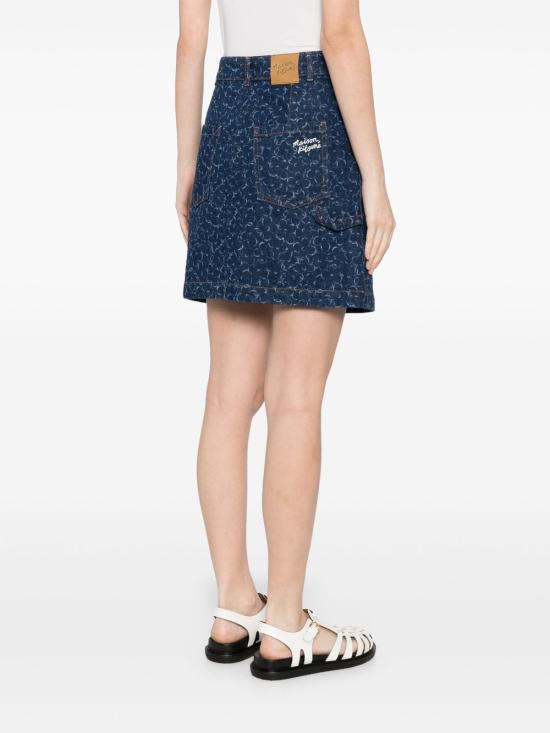  메종키츠네 미디 스커트 MW01505WW5024 - MAISON KITSUNE