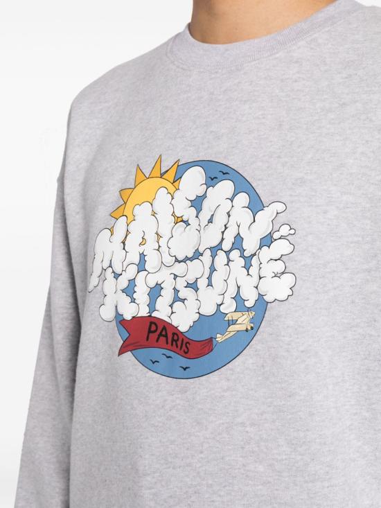  메종키츠네 긴팔 티셔츠 MW00302KM0307H120 - MAISON KITSUNE