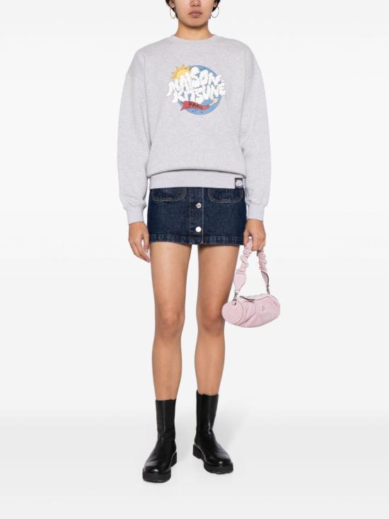  메종키츠네 긴팔 티셔츠 MW00302KM0307H120 - MAISON KITSUNE