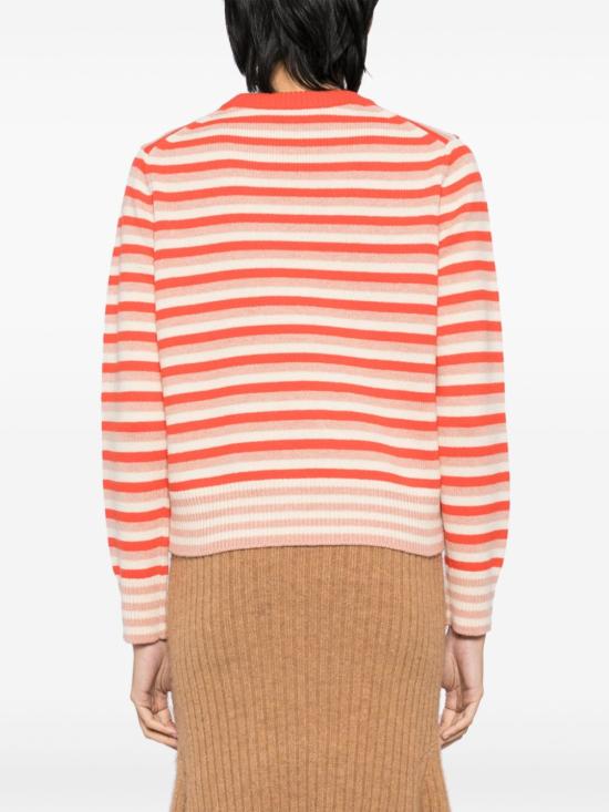  메종키츠네 스웨터 NW00804KM03290019 burnt - MAISON KITSUNE