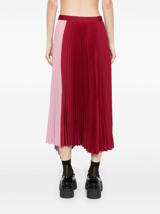  메종키츠네 미디 스커트 MW01503WF0022O476 - MAISON KITSUNE