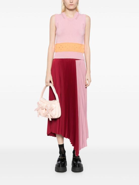  메종키츠네 미디 스커트 MW01503WF0022O476 - MAISON KITSUNE