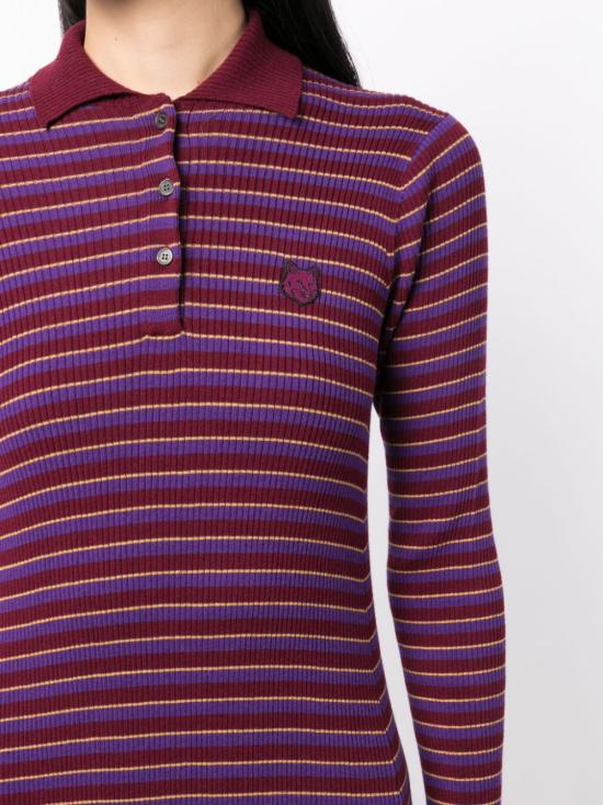  메종키츠네 롱 원피스 LW01601KT1091 red - MAISON KITSUNE