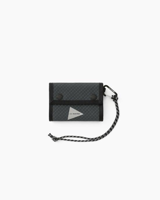 25SS 앤드원더 반지갑 5744987219022 CHARCOAL DOM