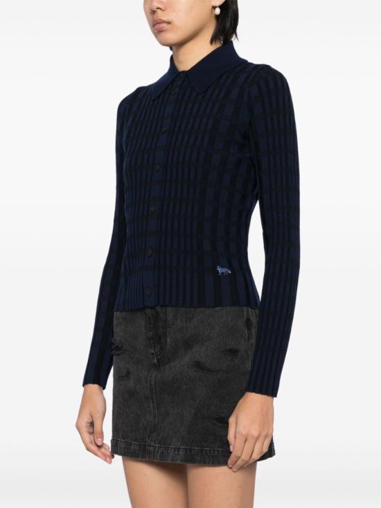  메종키츠네 긴팔 티셔츠 NW00412KF0003B414 - MAISON KITSUNE