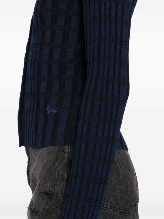  메종키츠네 긴팔 티셔츠 NW00412KF0003B414 - MAISON KITSUNE