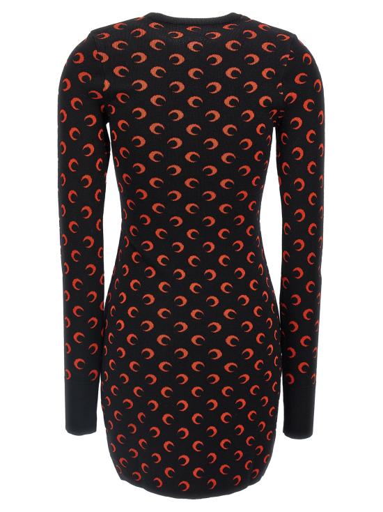  마린세르 숏 원피스 WDR274ACKNI0033BK99 BLACK DOM - MARINE SERRE