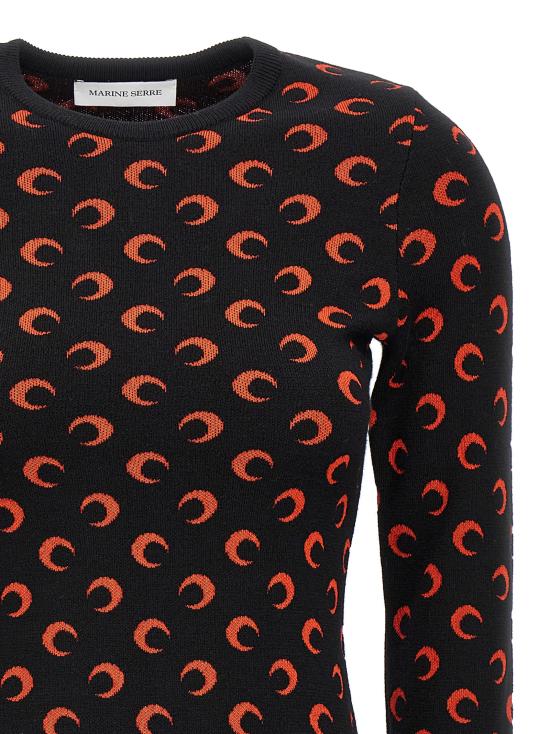  마린세르 숏 원피스 WDR274ACKNI0033BK99 BLACK DOM - MARINE SERRE