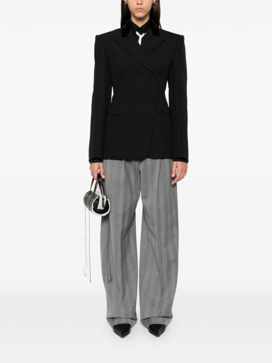  스포트막스 수트 팬츠 2422136033 grey - SPORTMAX