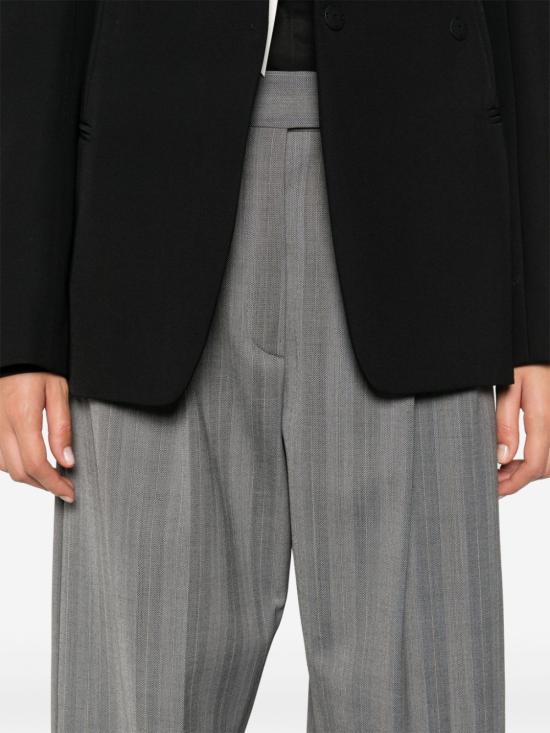  스포트막스 수트 팬츠 2422136033 grey - SPORTMAX