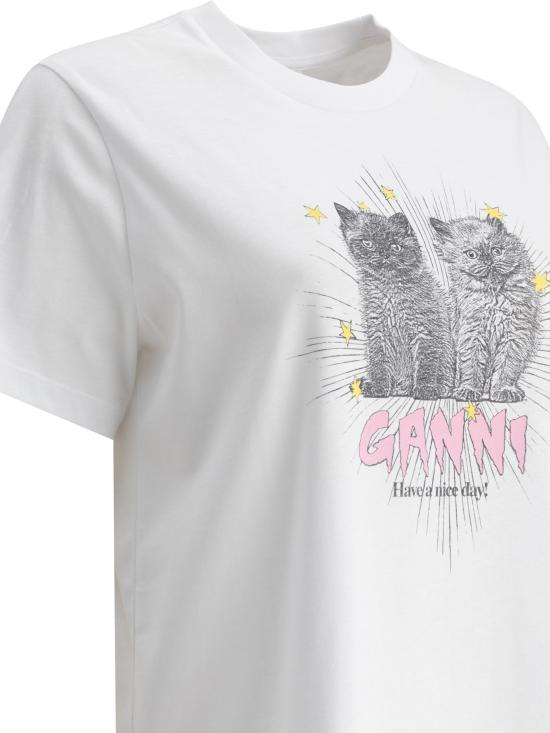 25SS 가니 반팔 티셔츠 T4060151 DOM - GANNI