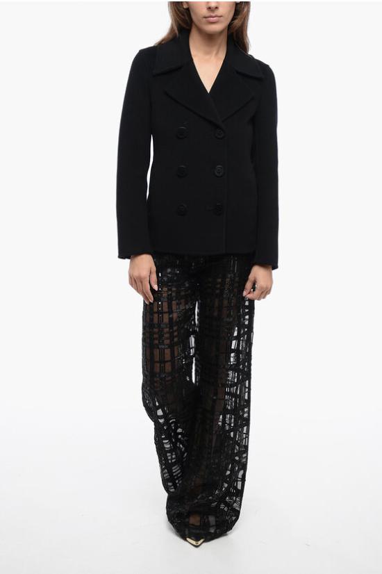  토리버치 코트 143215 001 Black - TORY BURCH