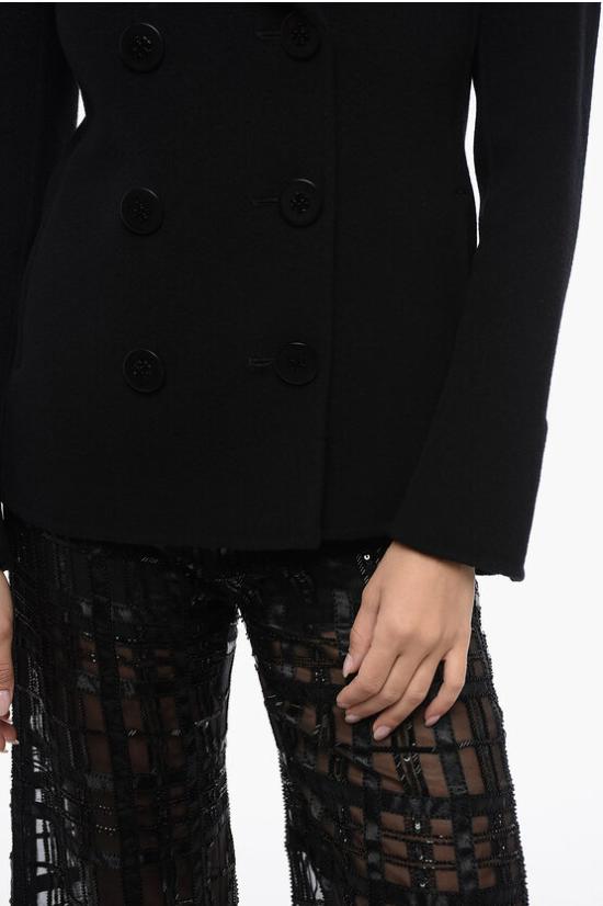  토리버치 코트 143215 001 Black - TORY BURCH