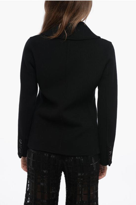  토리버치 코트 143215 001 Black - TORY BURCH