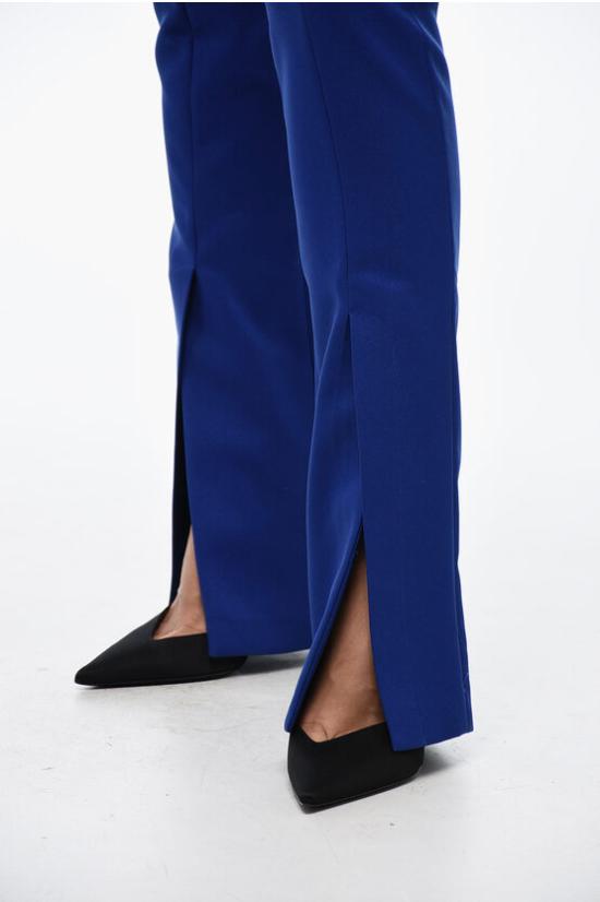  오프화이트 스트레이트 팬츠 OWCA136F23 FAB001 4545 Blue - OFF WHITE