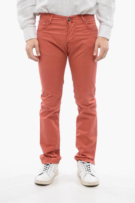  꼬르넬리아니 스트레이트 팬츠 7114JQ3 3110149 45 Orange