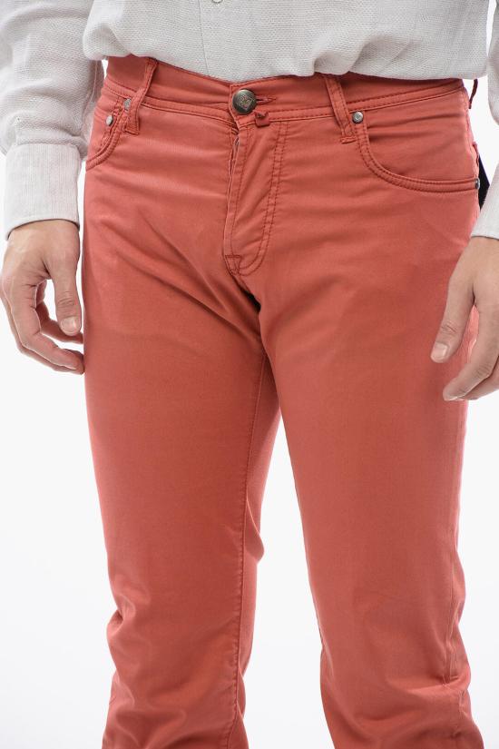  꼬르넬리아니 스트레이트 팬츠 7114JQ3 3110149 45 Orange - CORNELIANI