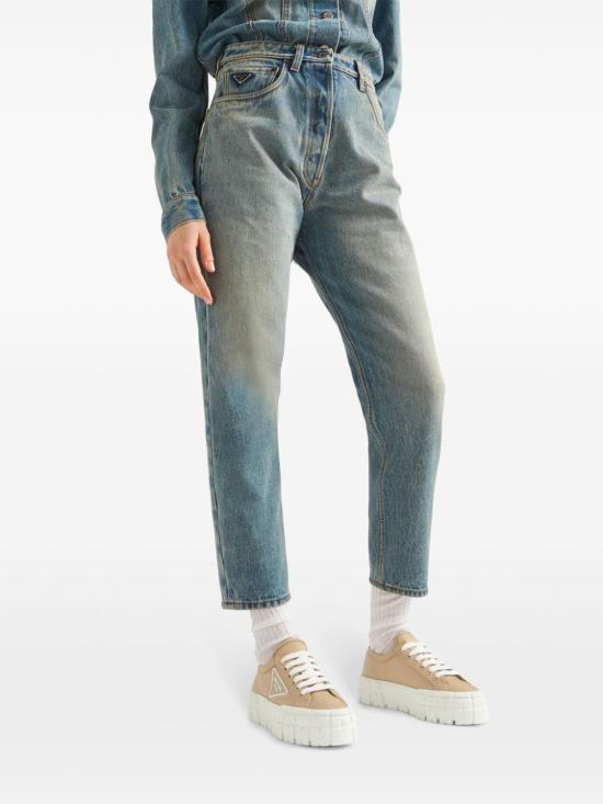  프라다 스니커즈 1E260MFB0503LFX sand beige - PRADA