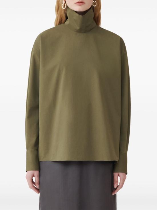  파비아나 필리피 셔츠 CAD214F267D6140000 green - FABIANA FILIPPI