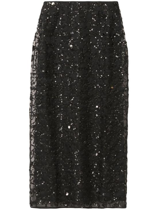  파비아나 필리피 미디 스커트 GND265F401L1840000 black