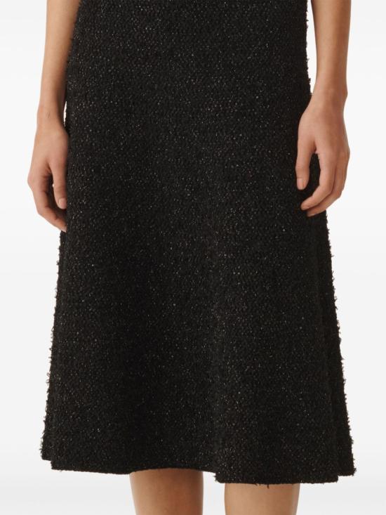  파비아나 필리피 미디 스커트 GND265F395L167M531 black - FABIANA FILIPPI