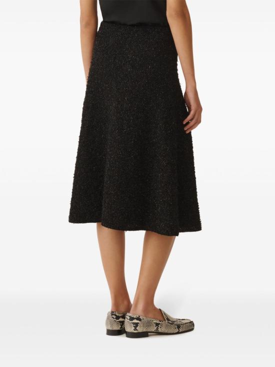 파비아나 필리피 미디 스커트 GND265F395L167M531 black - FABIANA FILIPPI