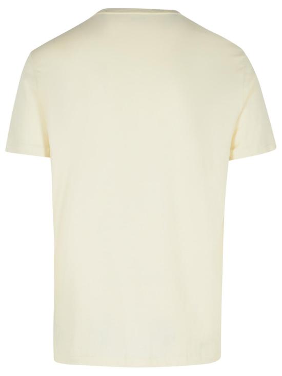 26FW 폴로 랄프로렌 포니로고 자수 반팔 티셔츠 710671438350 Cream - POLO RALPH LAUREN