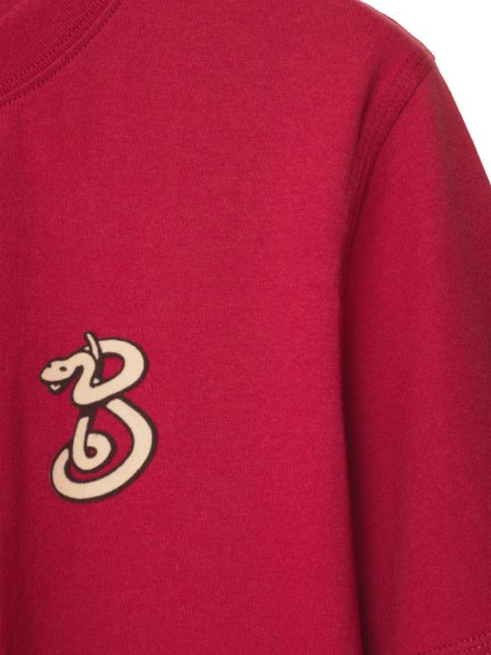  버버리 반팔 티셔츠 8101396 red - BURBERRY