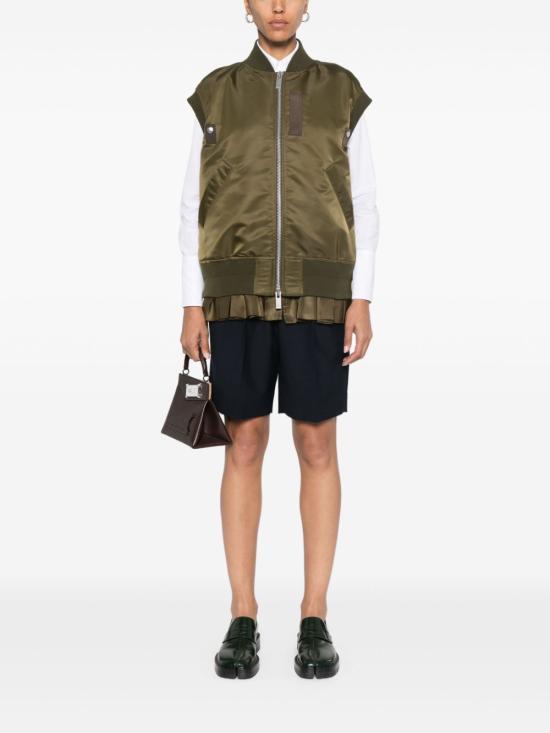  사카이 베스트 2407382 olive green - SACAI