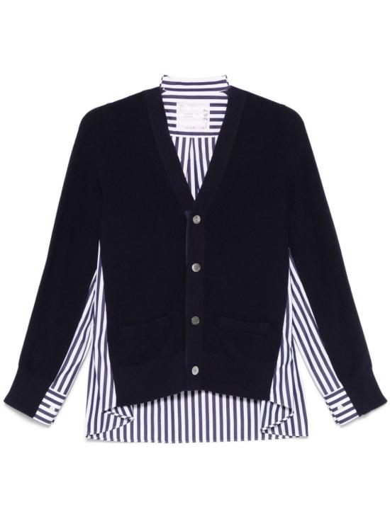  사카이 가디건 SCW267 navy